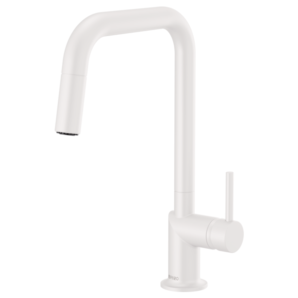 Brizo 63065LF-MWLHP Jason wu for pull-down kitchen faucet with square spout - less handle
