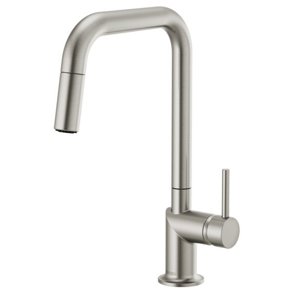 Brizo 63065LF-LHP Odin Pull-Down Faucet With Square Spout - Less Handle
