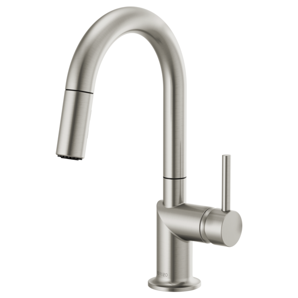 Brizo 63975LF-LHP Odin Pull-Down Prep Faucet With Arc Spout - Less Handle