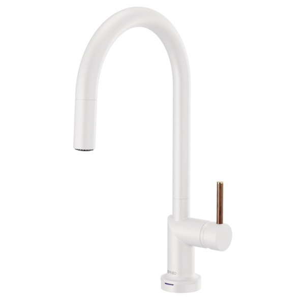 Brizo 64075LF-MWLHP Jason wu for smarttouch pull-down kitchen faucet with arc spout - less handle