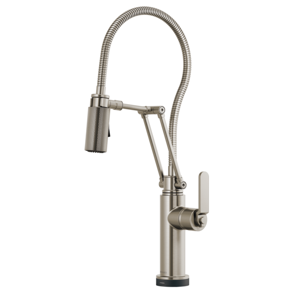 Brizo 64144LF Litze Smarttouch Articulating Kitchen Faucet With Finished Hose