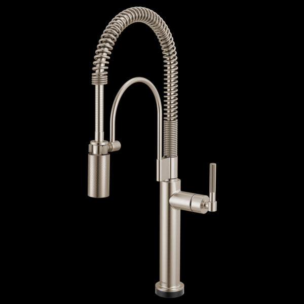 Brizo 64343LF Litze Smarttouch Semi-Professional Kitchen Faucet - Knurled Handle
