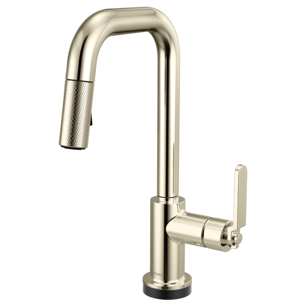 Brizo 64954LF Litze Smarttouch Pull-Down Prep Faucet With Square Spout - Industrial Handle