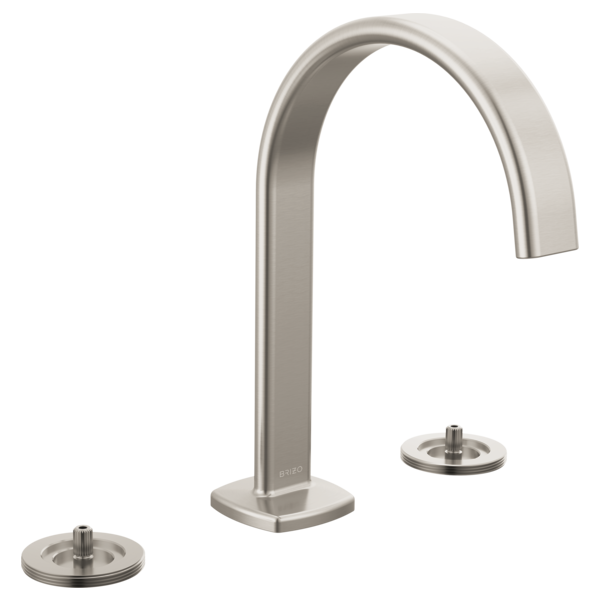Brizo 65367LF-LHP-ECO Allaria Widespread Lavatory Faucet With Arc Spout - Less Handles