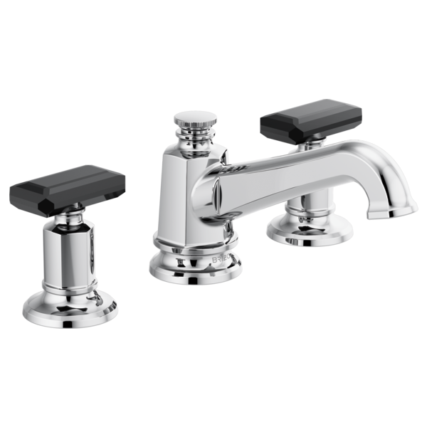 Brizo 65378LF-LHP Invari Widespread Lavatory Faucet With Angled Spout - Less Handles 1.5 Gpm