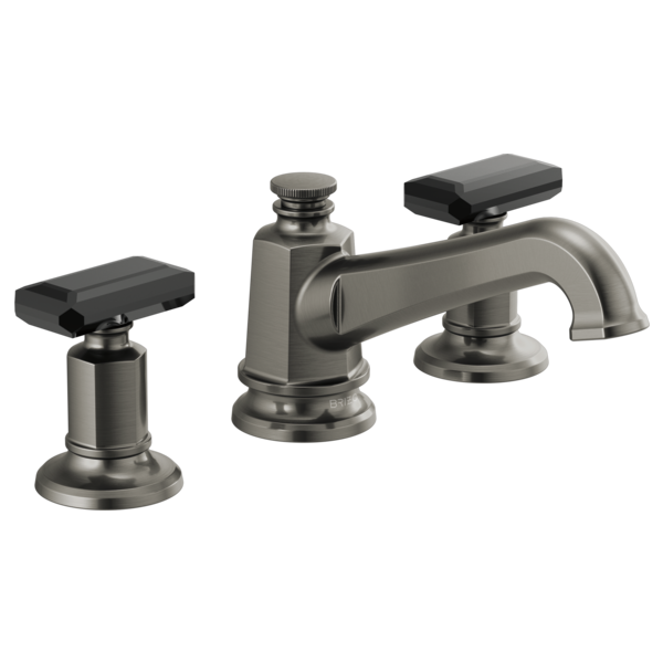 Brizo 65378LF-LHP Invari Widespread Lavatory Faucet With Angled Spout - Less Handles 1.5 Gpm