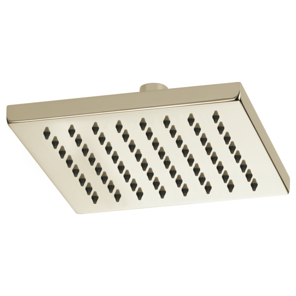 Brizo 83341 Essential Shower 8" Linear Square Single-Function Raincan Shower Head - 1.75 Gpm