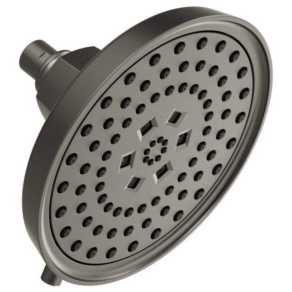 Brizo 87476-2.5 Invari 7 5/8” H2O Kinetic Round Multi-Function Shower Head - 2.5 Gpm
