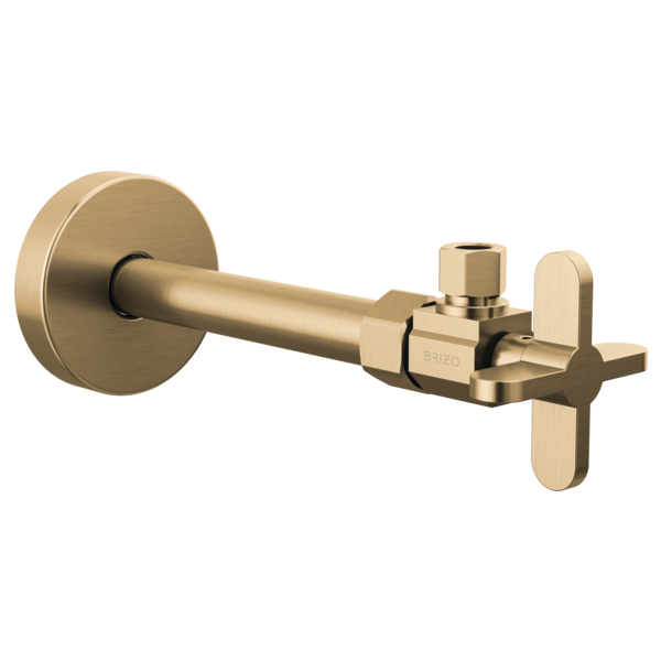 Brizo BT022204 Odin Angled Supply Stop Valve With Cross Handle