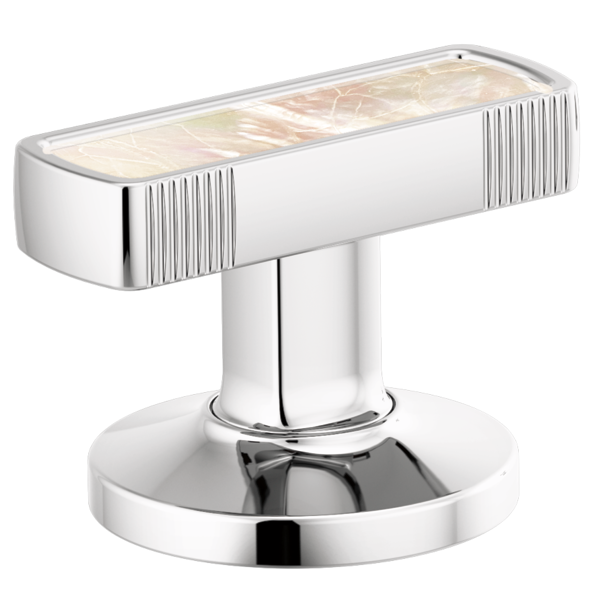 Brizo HI5306PL Kintsu Widespread Lavatory Handle Kit With Mof Pearl Insert