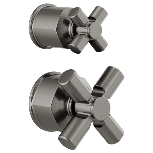 Brizo HX75P76 Invari Pressure Balance Valve With Integrated Diverter Trim Cross Handle Kit