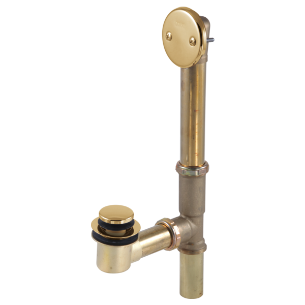 Brizo RP43140PG Toe-operated tub drain