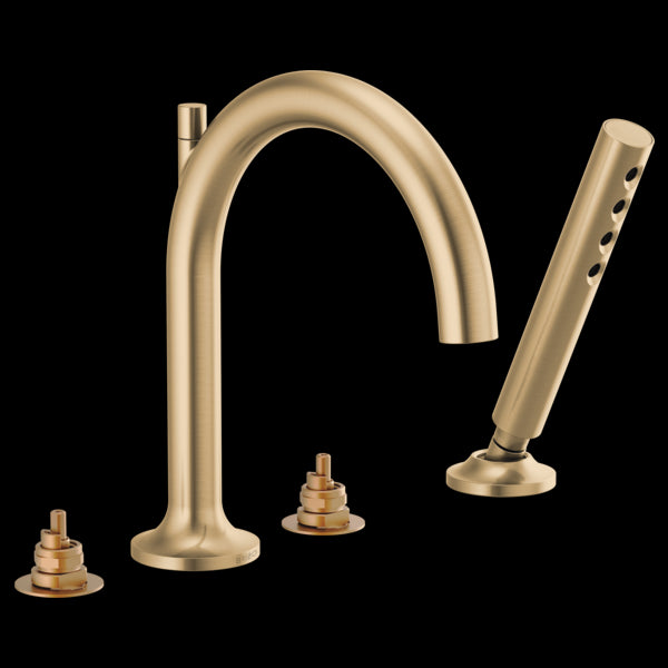 Brizo T67475-LHP Odin Roman Tub Faucet With Handshower - Less Handles
