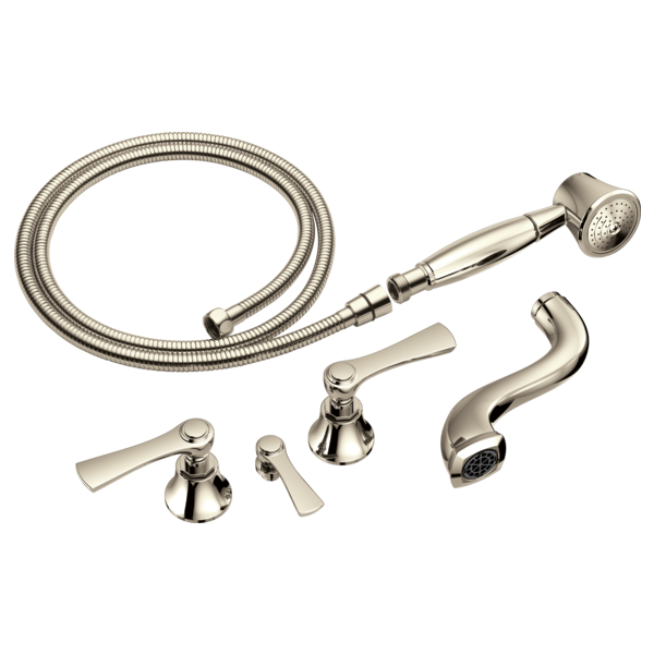 Brizo T70360 Rook Two-Handle Tub Filler Trim Kit With Lever Handles