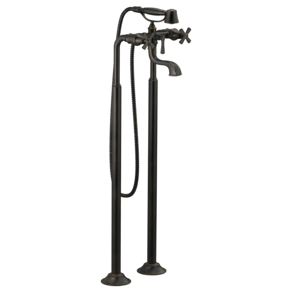 Brizo T70361 Rook Two-Handle Tub Filler Trim Kit With Cross Handles
