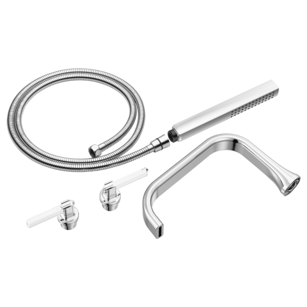 Brizo T70368 Allaria Two-Handle Tub Filler Trim Kit With Lever Handles