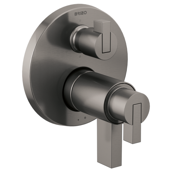 Brizo T75635-LHP Litze Tempassure Thermostatic Valve With 6-Function Diverter Trim - Less Handles