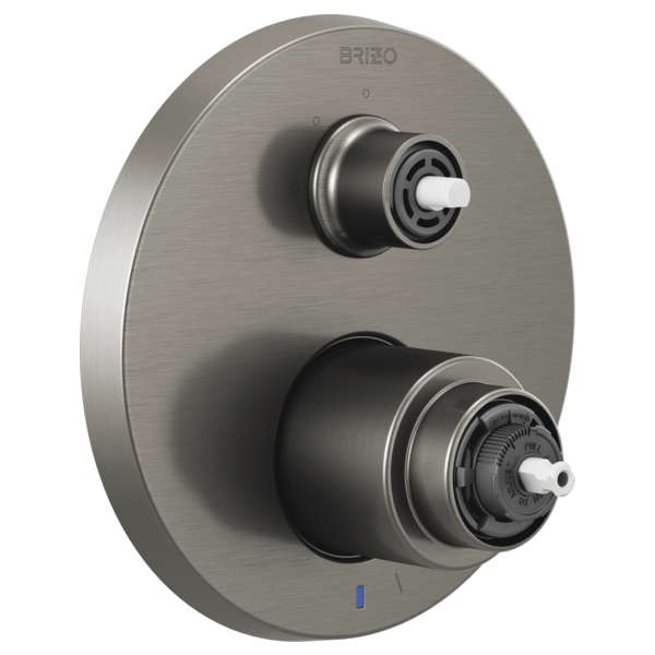 Brizo T75P535-LHP Litze Pressure Balance Valve With Integrated 3-Function Diverter Trim - Less Handles