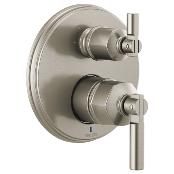 Brizo T75P576-LHP Invari Pressure Balance Valve With Integrated 3-Function Diverter Trim - Less Handles