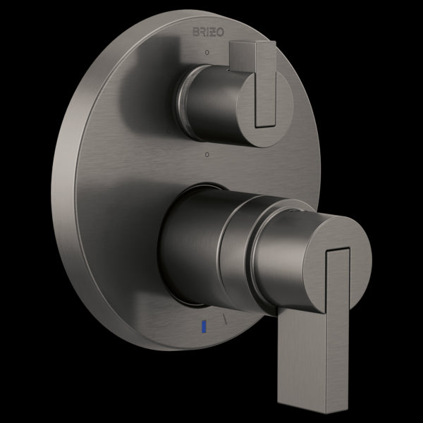 Brizo T75P635-LHP Litze Pressure Balance Valve With Integrated 6-Function Diverter Trim - Less Handles
