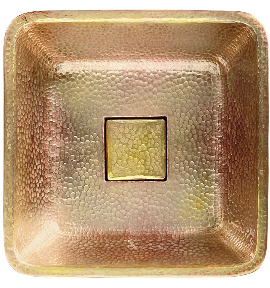 Thompson Traders BSDC-1203ASG Legacy Bath Chelsea Handcrafted Bath Sink with drain cover Lifetime Antique Satin Gold