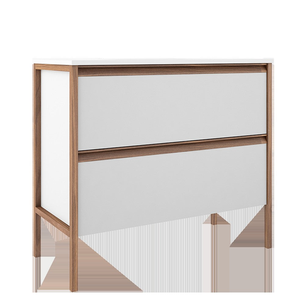 ICO Bath Tempo Two Drawer Freestanding Vanity