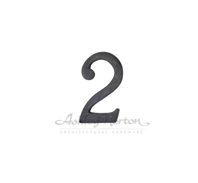 Ashley Norton BZ.156 2 6" Numeral 2 - Dark Bronze