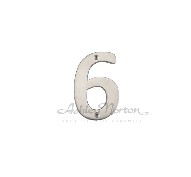 Ashley Norton BZ.165 6 4" Numeral - 6 or 9 - Dark Bronze