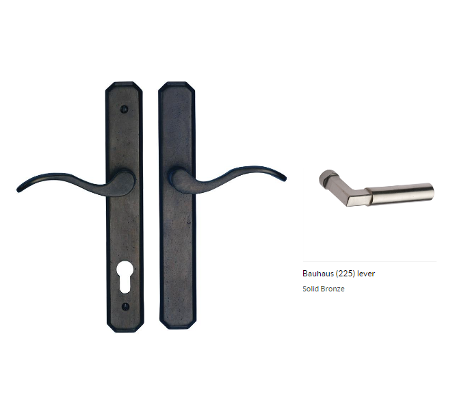 Ashley Norton BZ.AGEU4.225.57.L Bauhaus Euro entry - Dark Bronze