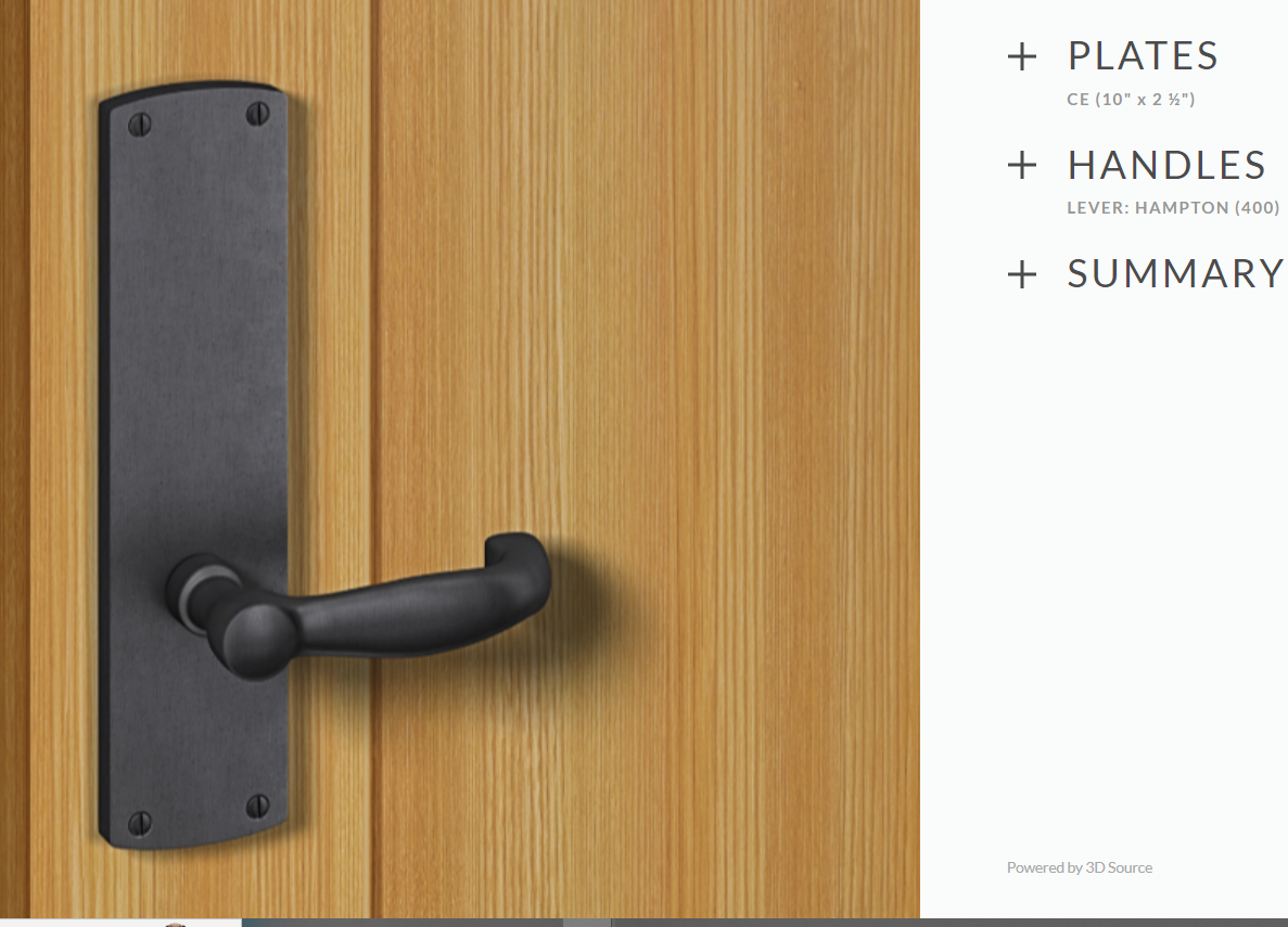 Ashley Norton BZ.CE.400.20 Hampton Privacy - Dark Bronze