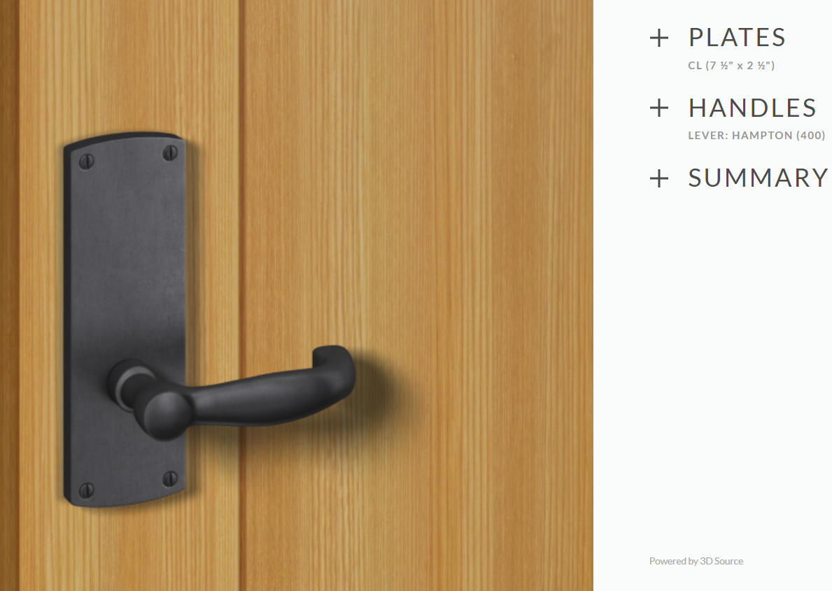 Ashley Norton BZ.CL.400.26.R-234 Hampton Privacy - Dark Bronze
