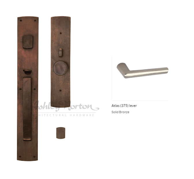 Ashley Norton BZ.CVLGL.375.10.R Atlas GxL Entry - Dark Bronze