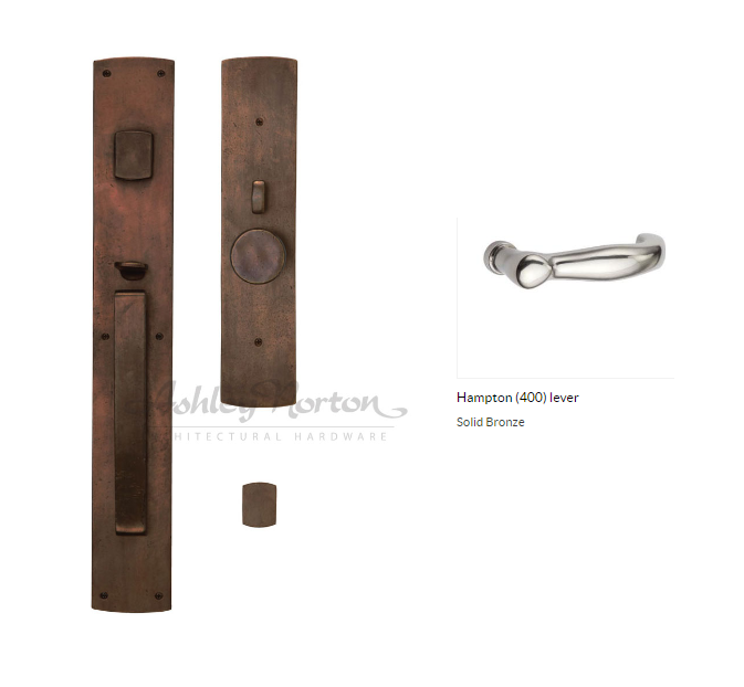 Ashley Norton BZ.CVLGL.400.10.L Hampton GxL Entry - Dark Bronze