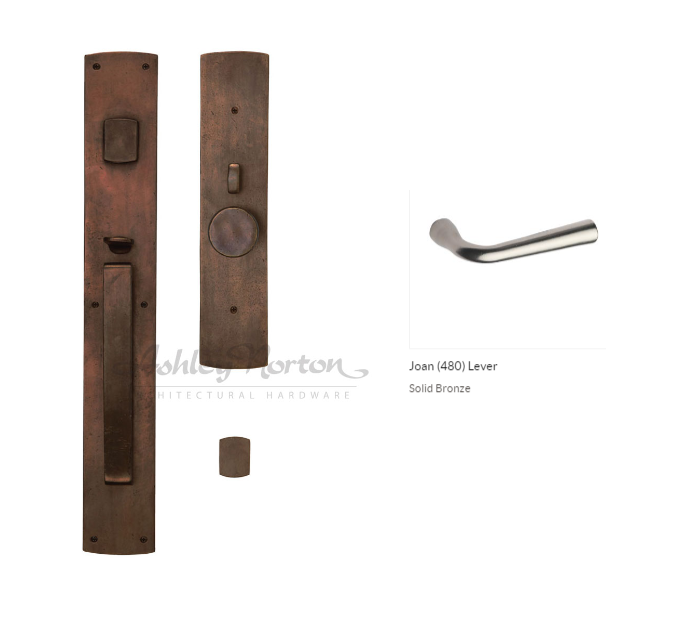 Ashley Norton BZ.CVLGL.480.10.L Joan GxL Entry - Dark Bronze
