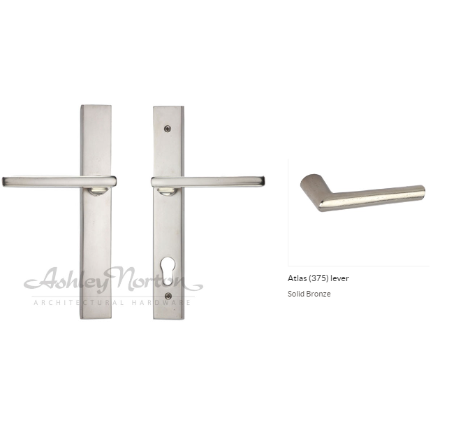 Ashley Norton BZ.MDEU4.375.57.R Atlas Euro Entry - Dark Bronze