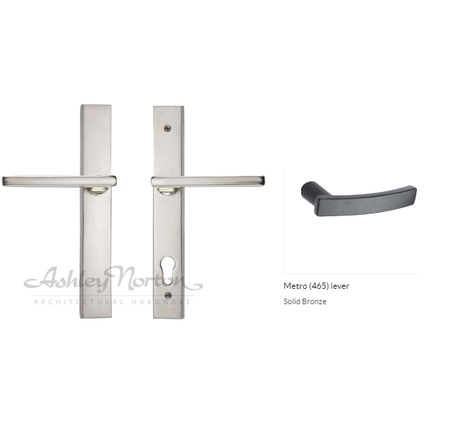 Ashley Norton BZ.MDEU4.465.57.L Metro Euro entry - Dark Bronze