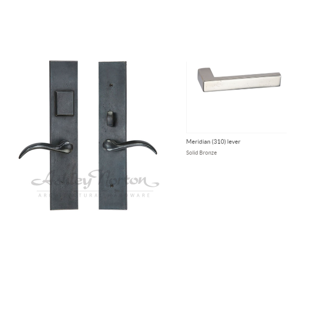 Ashley Norton BZ.MDMOR.310.12.R Meridian LxL Entry - Dark Bronze