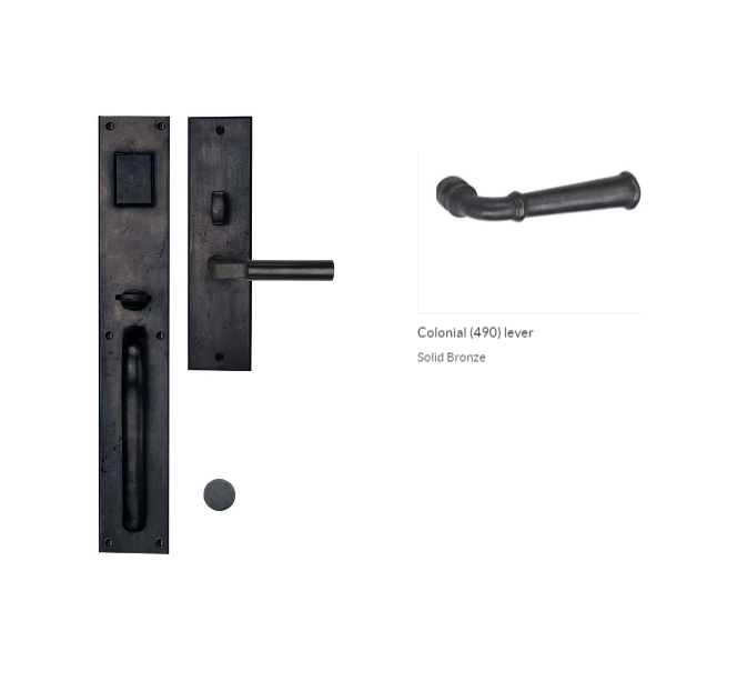 Ashley Norton BZ.MDSGL.490.10.L Colonial GxL Entry - Dark Bronze