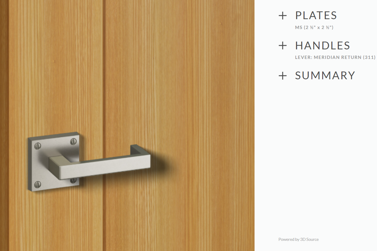Ashley Norton BZ.MS.311.20 Meridian Return Privacy - Dark Bronze