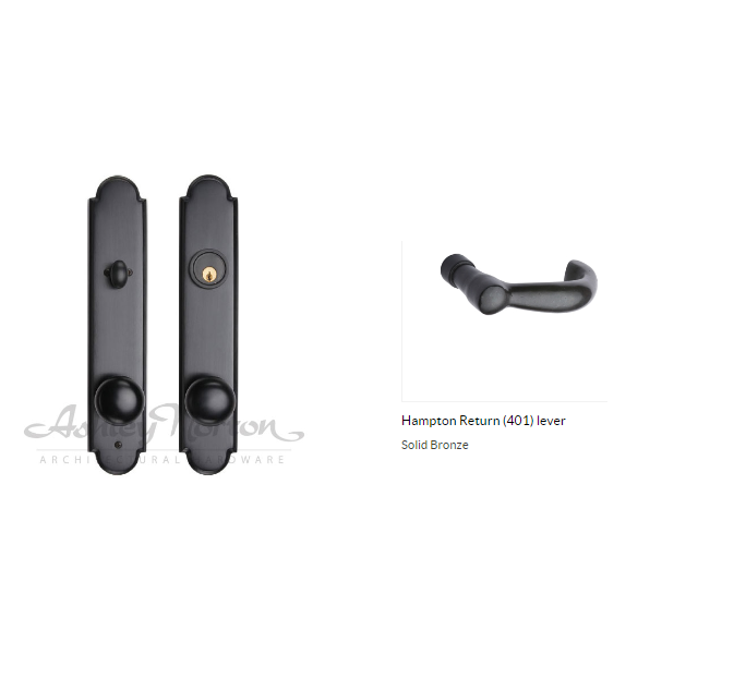 Ashley Norton BZ.SPLES.401.50.R-238 Hampton Return Entry - Dark Bronze