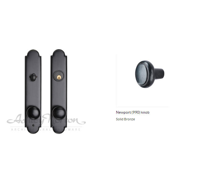 Ashley Norton BZ.SPLES.990.50-238 Newport Entry - Dark Bronze