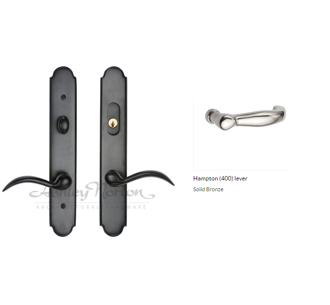 Ashley Norton BZ.SPMR4.400.47.L Hampton Lever Low Dummy - Dark Bronze