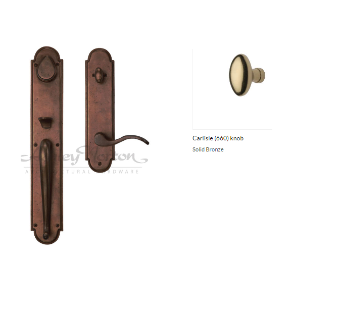 Ashley Norton BZ.SPTUB.660.42 Carlisle GxL Dummy - Dark Bronze