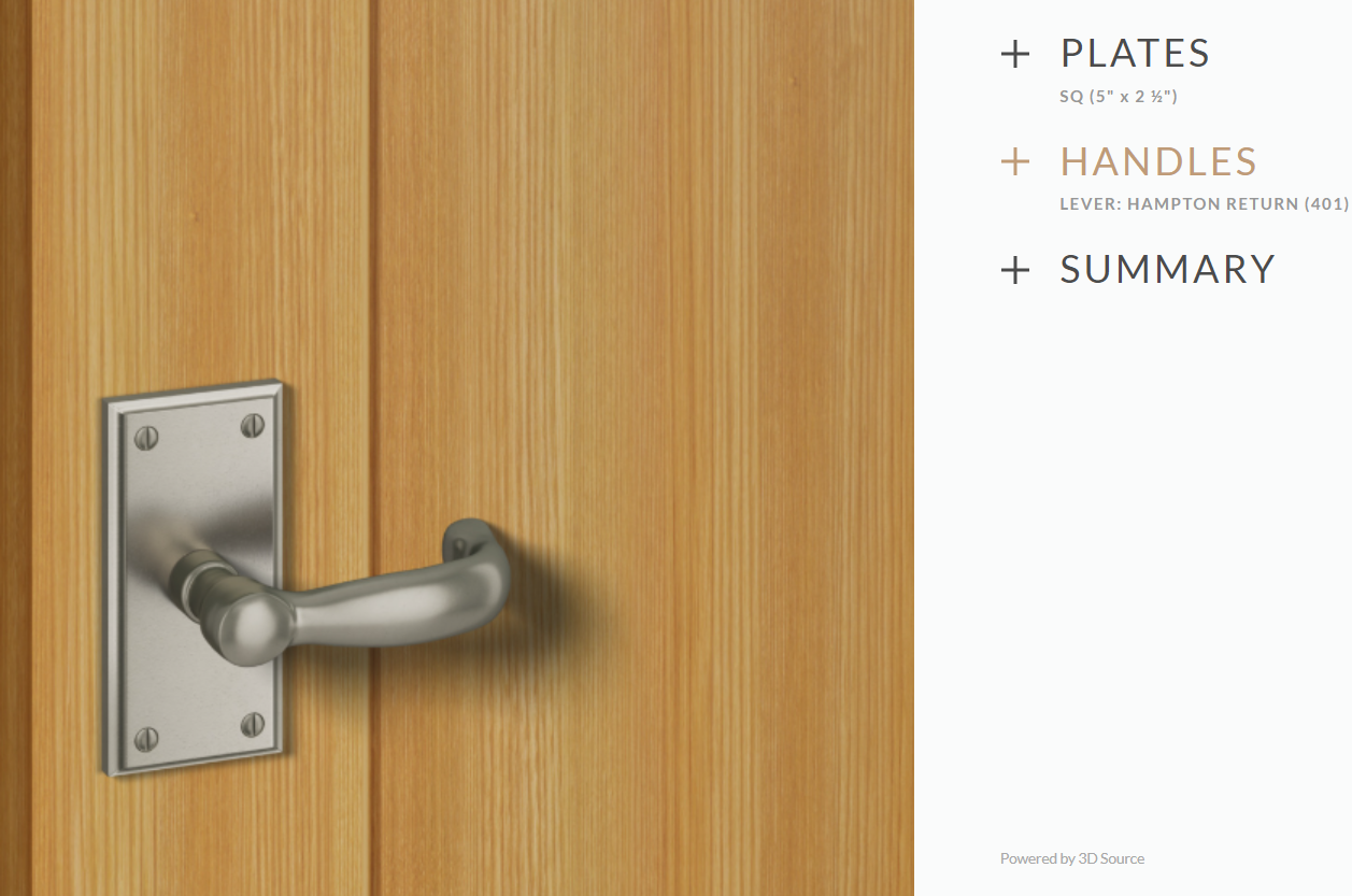 Ashley Norton BZ.SQ.401.30-234 Hampton Return Passage - Dark Bronze