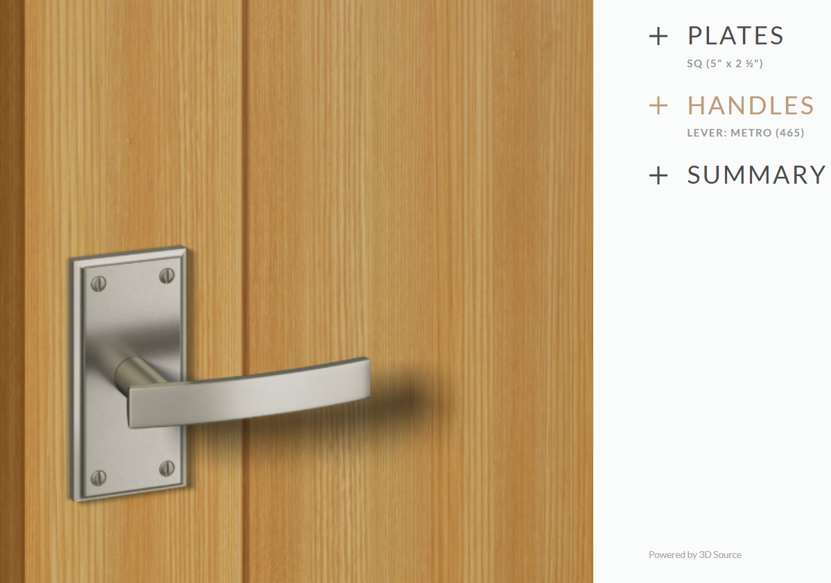 Ashley Norton BZ.SQ.465.36.R Metro Gate Latch - Dark Bronze