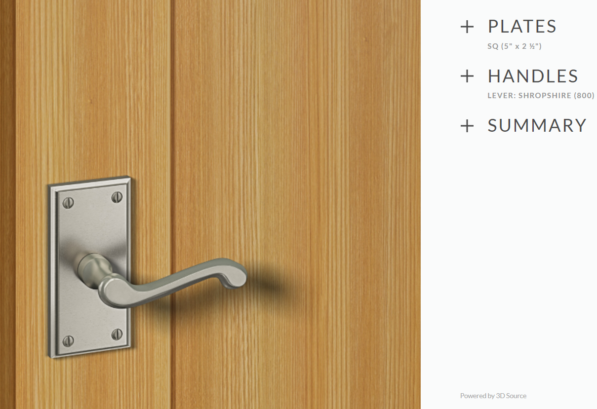 Ashley Norton BZ.SQ.800.40.R Shropshire SIngle Dummy - Dark Bronze