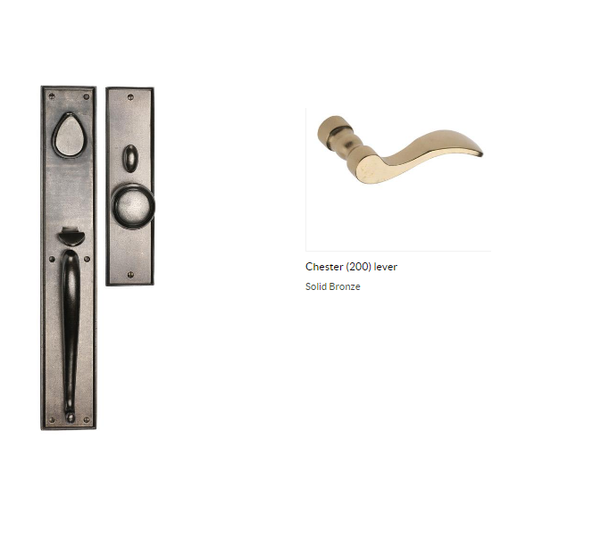 Ashley Norton BZ.SQSGL.200.42.R Chester GxL Dummy - Dark Bronze