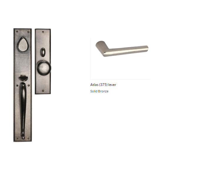 Ashley Norton BZ.SQSGL.375.10.R Atlas GxL Entry - Dark Bronze