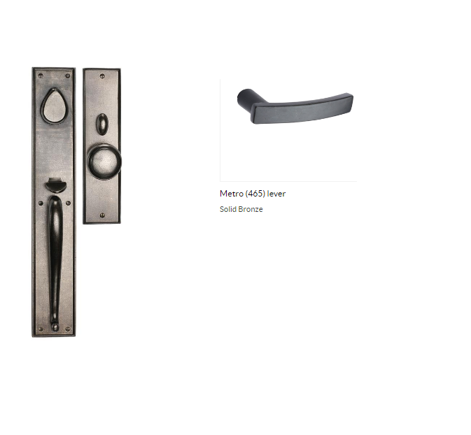 Ashley Norton BZ.SQSGL.465.10.R Metro GxL Entry - Dark Bronze