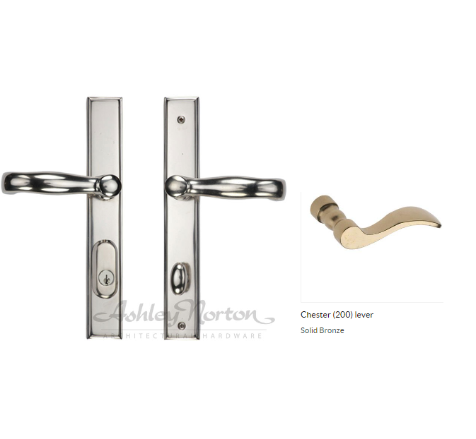 Ashley Norton BZ.SQUS4.200.55.L Chester US Entry - Dark Bronze